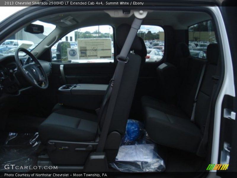 Summit White / Ebony 2013 Chevrolet Silverado 2500HD LT Extended Cab 4x4