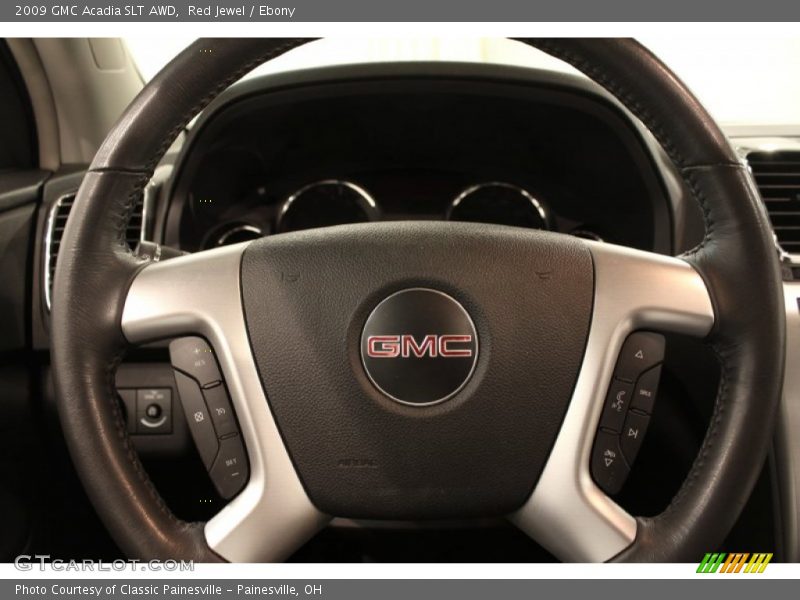 Red Jewel / Ebony 2009 GMC Acadia SLT AWD