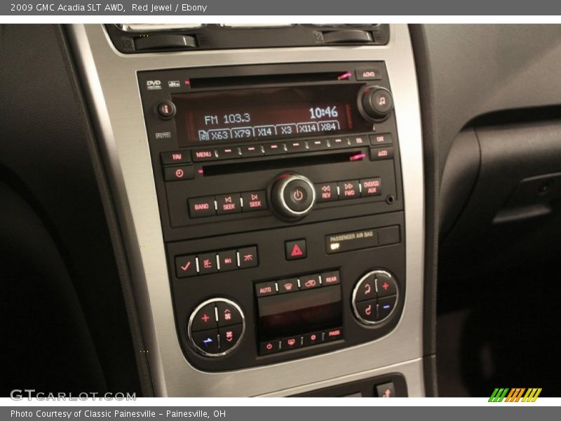Red Jewel / Ebony 2009 GMC Acadia SLT AWD
