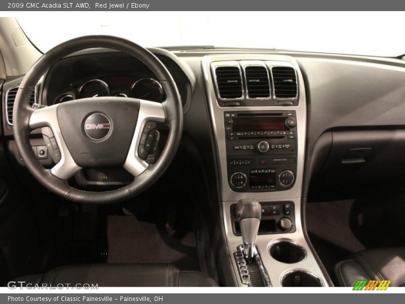 Red Jewel / Ebony 2009 GMC Acadia SLT AWD