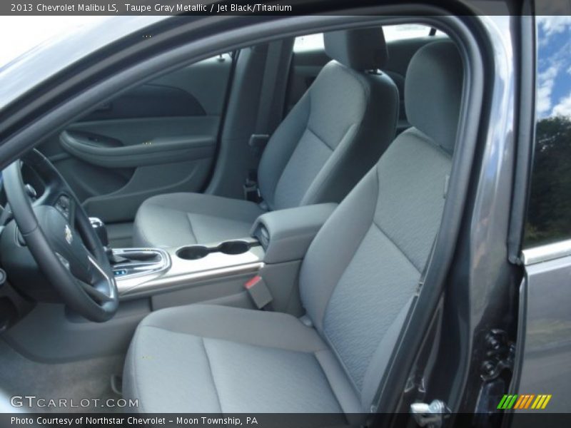 Taupe Gray Metallic / Jet Black/Titanium 2013 Chevrolet Malibu LS