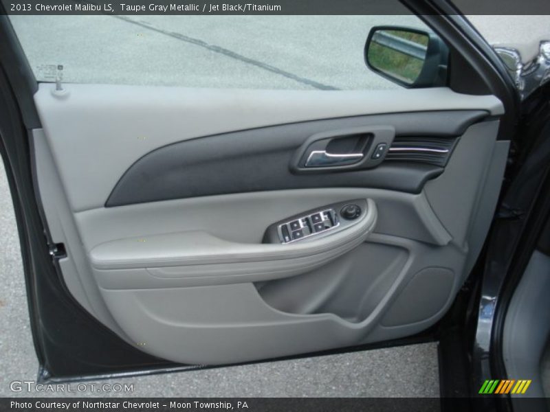 Taupe Gray Metallic / Jet Black/Titanium 2013 Chevrolet Malibu LS