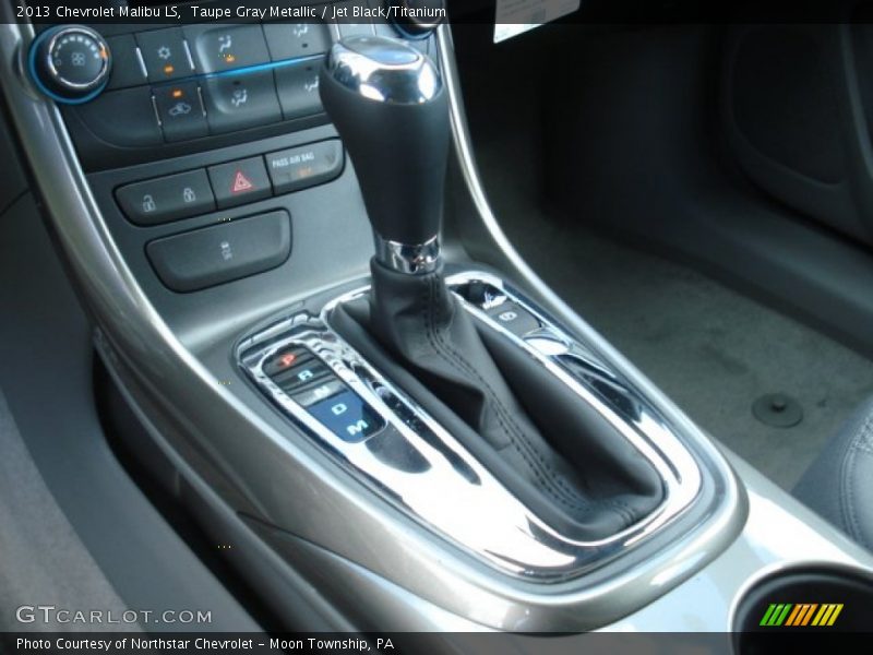 Taupe Gray Metallic / Jet Black/Titanium 2013 Chevrolet Malibu LS