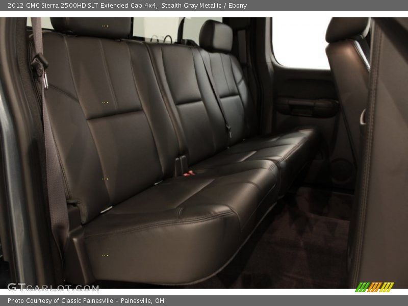 Stealth Gray Metallic / Ebony 2012 GMC Sierra 2500HD SLT Extended Cab 4x4