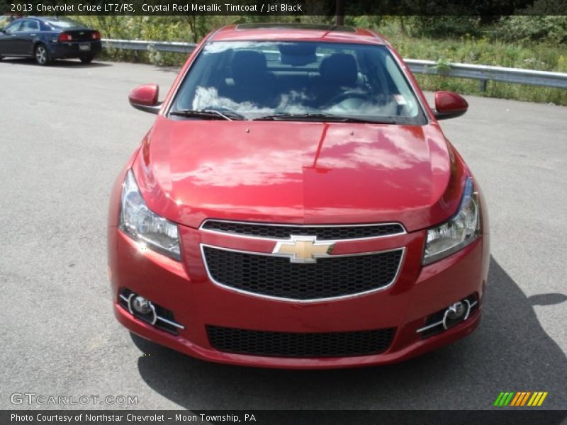 Crystal Red Metallic Tintcoat / Jet Black 2013 Chevrolet Cruze LTZ/RS