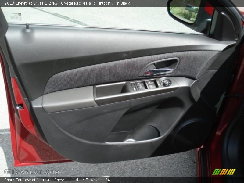 Crystal Red Metallic Tintcoat / Jet Black 2013 Chevrolet Cruze LTZ/RS