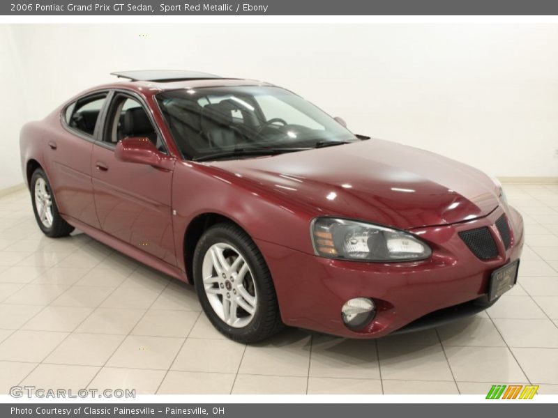 Sport Red Metallic / Ebony 2006 Pontiac Grand Prix GT Sedan