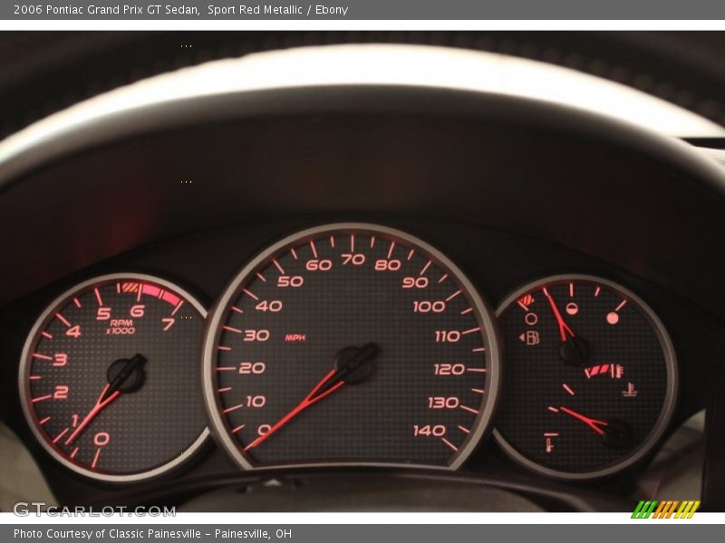 Sport Red Metallic / Ebony 2006 Pontiac Grand Prix GT Sedan
