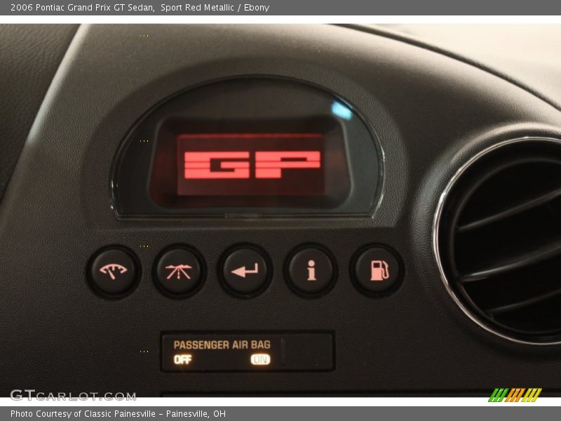 Sport Red Metallic / Ebony 2006 Pontiac Grand Prix GT Sedan