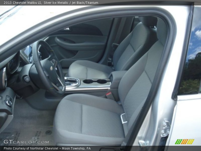 Silver Ice Metallic / Jet Black/Titanium 2013 Chevrolet Malibu LS