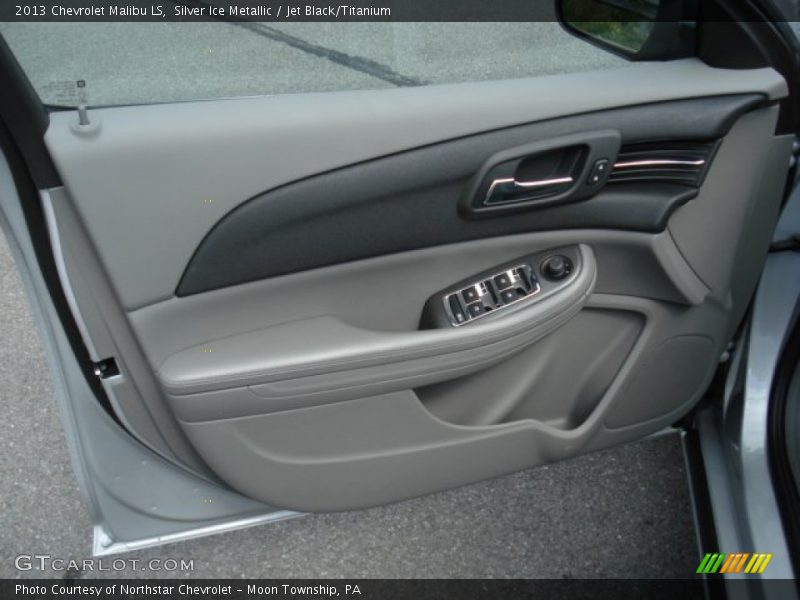 Silver Ice Metallic / Jet Black/Titanium 2013 Chevrolet Malibu LS