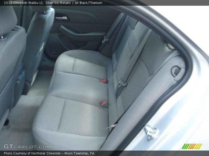 Silver Ice Metallic / Jet Black/Titanium 2013 Chevrolet Malibu LS