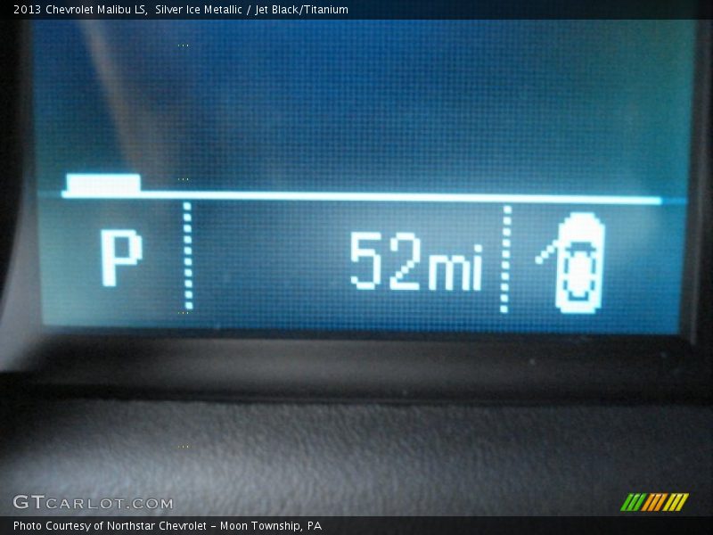 Silver Ice Metallic / Jet Black/Titanium 2013 Chevrolet Malibu LS