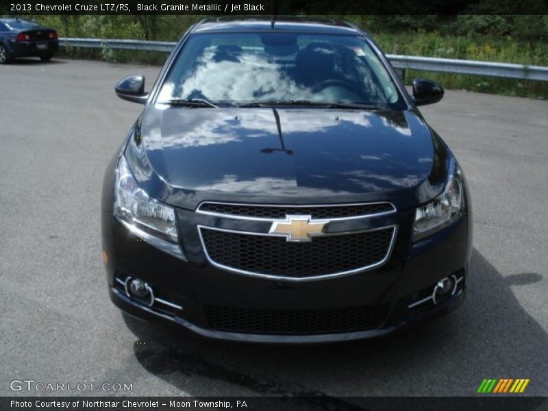 Black Granite Metallic / Jet Black 2013 Chevrolet Cruze LTZ/RS