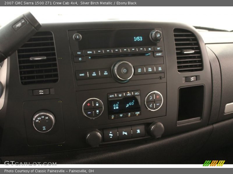 Silver Birch Metallic / Ebony Black 2007 GMC Sierra 1500 Z71 Crew Cab 4x4