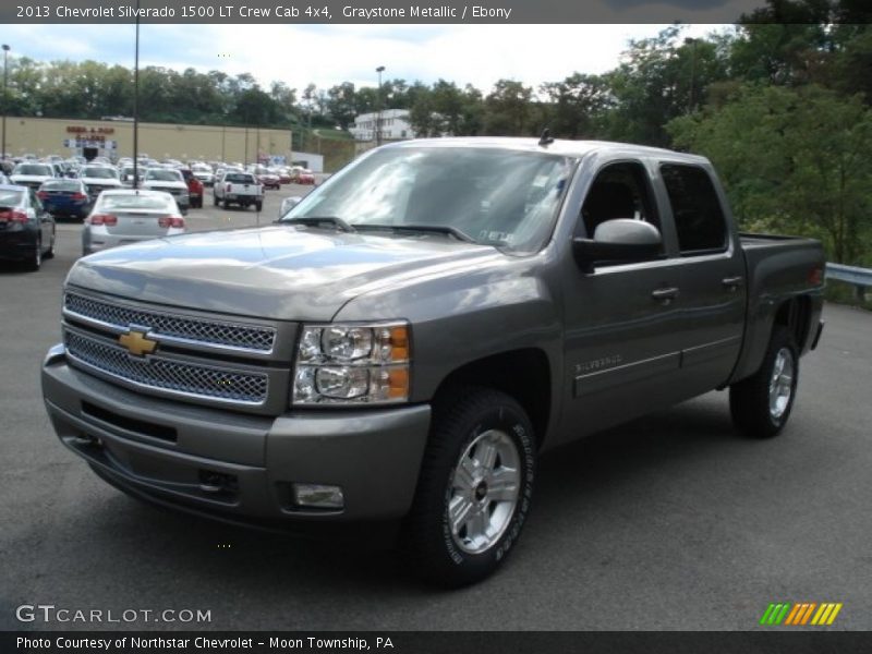 Graystone Metallic / Ebony 2013 Chevrolet Silverado 1500 LT Crew Cab 4x4