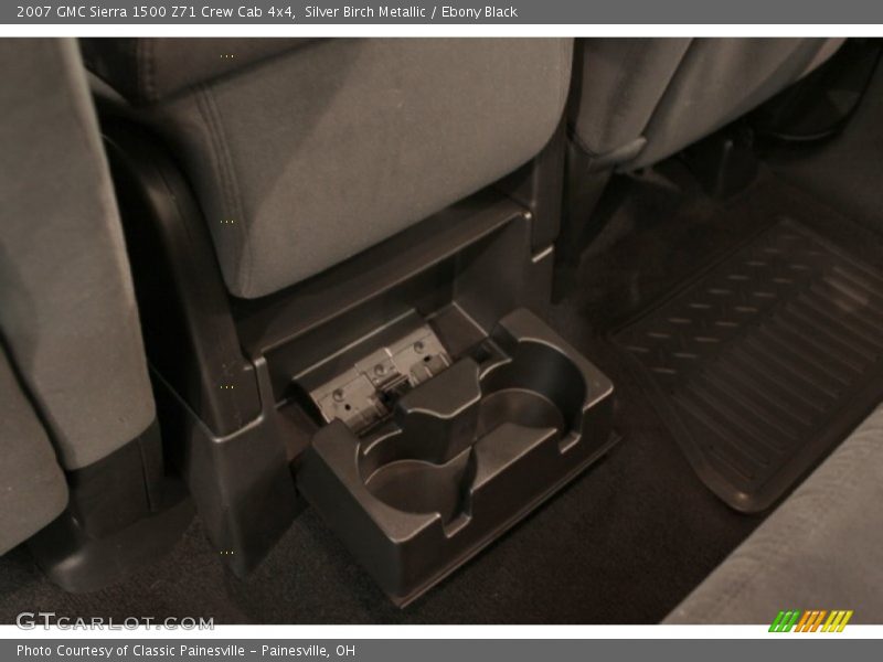Silver Birch Metallic / Ebony Black 2007 GMC Sierra 1500 Z71 Crew Cab 4x4