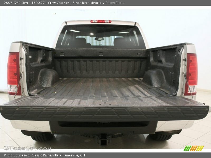 Silver Birch Metallic / Ebony Black 2007 GMC Sierra 1500 Z71 Crew Cab 4x4