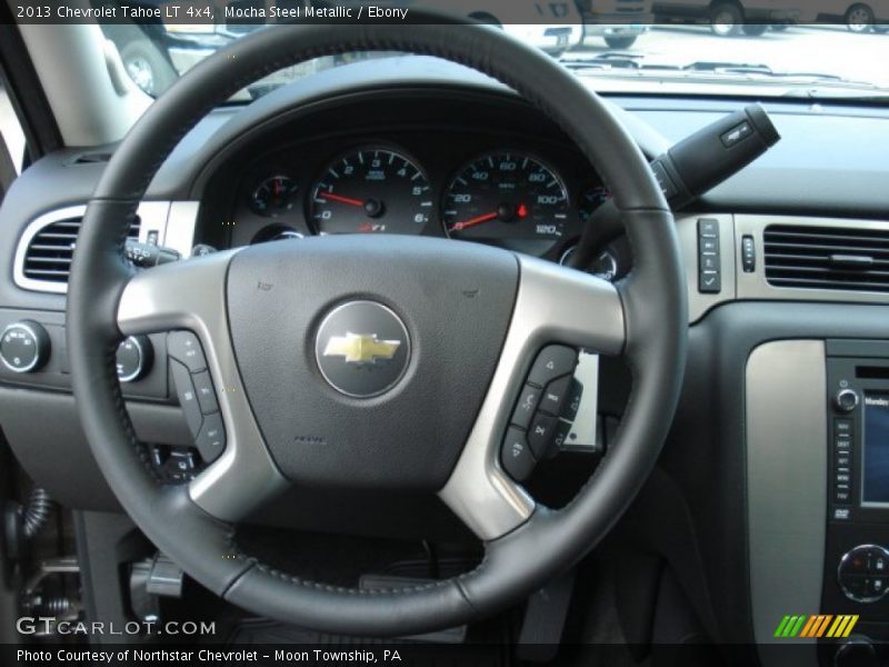 Mocha Steel Metallic / Ebony 2013 Chevrolet Tahoe LT 4x4