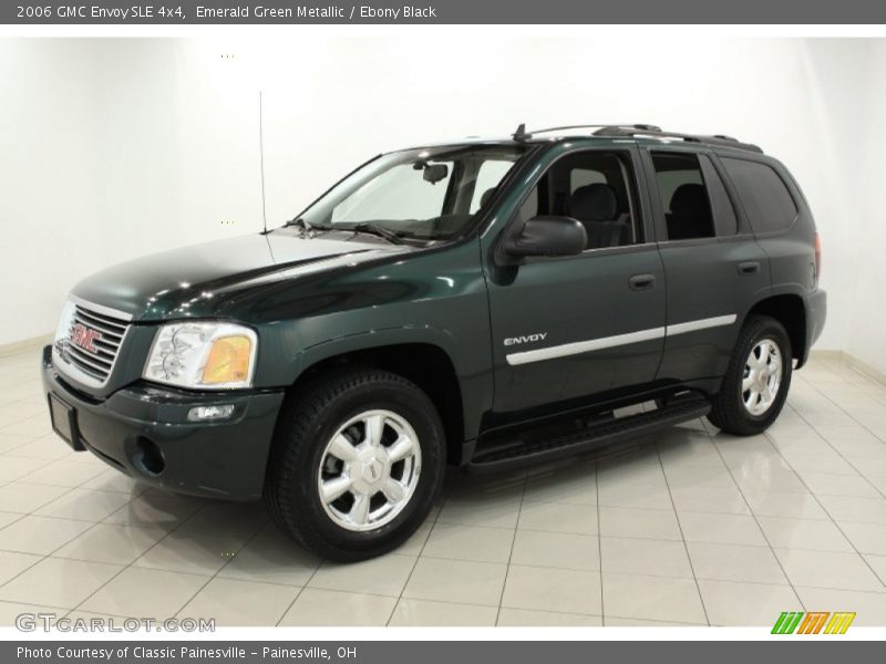 Emerald Green Metallic / Ebony Black 2006 GMC Envoy SLE 4x4