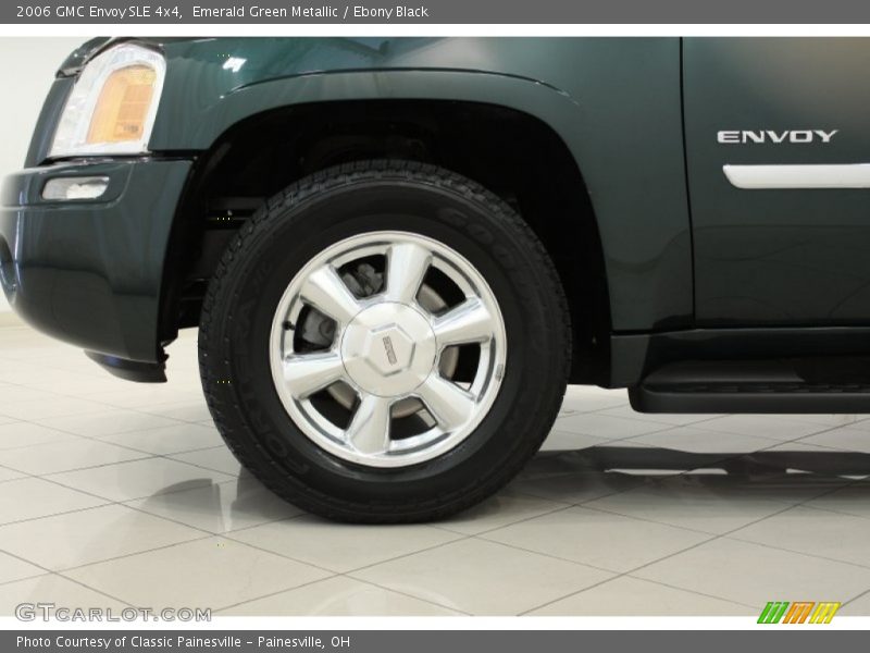 Emerald Green Metallic / Ebony Black 2006 GMC Envoy SLE 4x4