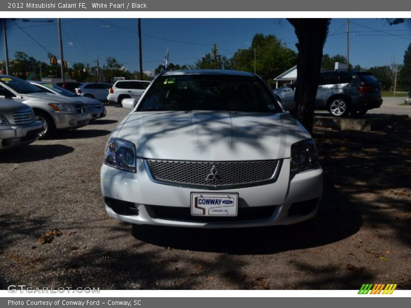 White Pearl / Black 2012 Mitsubishi Galant FE