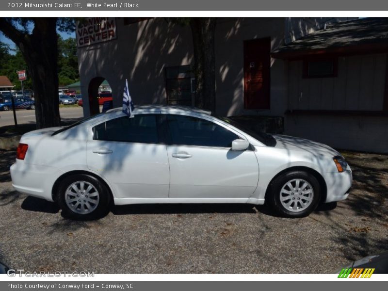 White Pearl / Black 2012 Mitsubishi Galant FE