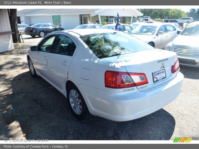 White Pearl / Black 2012 Mitsubishi Galant FE