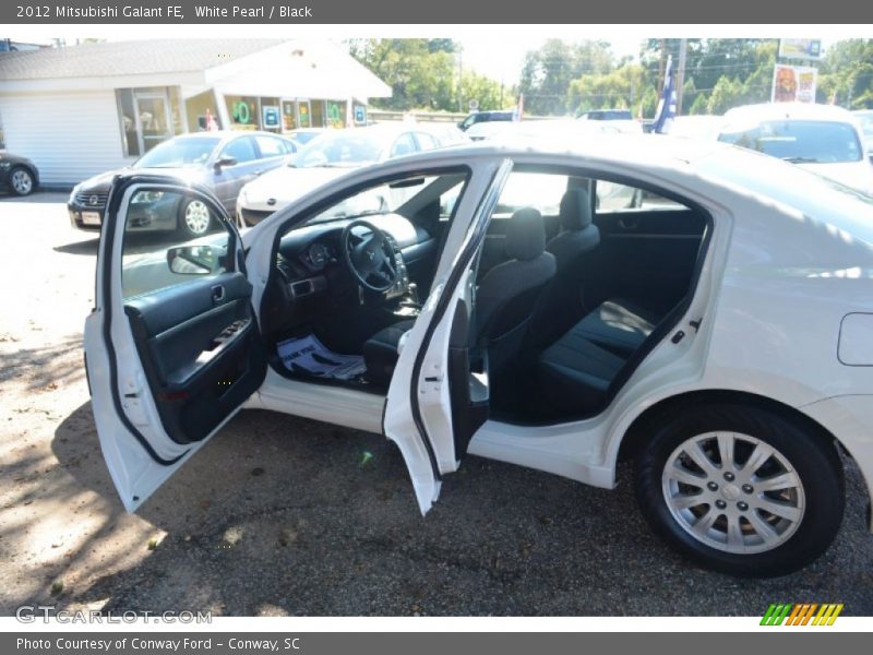 White Pearl / Black 2012 Mitsubishi Galant FE