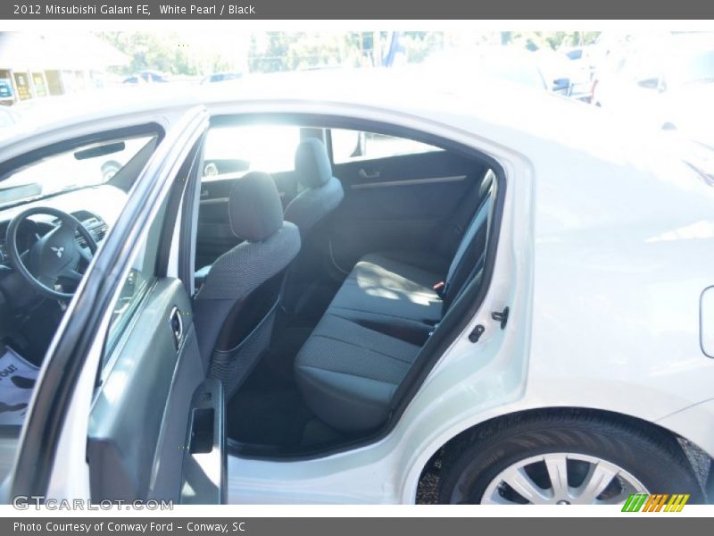 White Pearl / Black 2012 Mitsubishi Galant FE