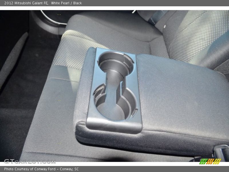 White Pearl / Black 2012 Mitsubishi Galant FE