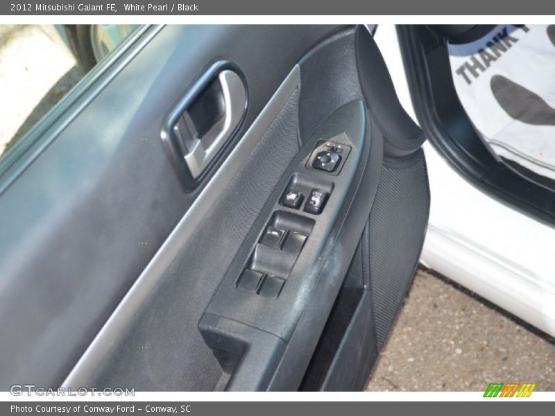 White Pearl / Black 2012 Mitsubishi Galant FE