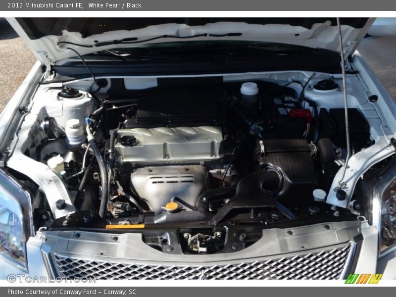 White Pearl / Black 2012 Mitsubishi Galant FE