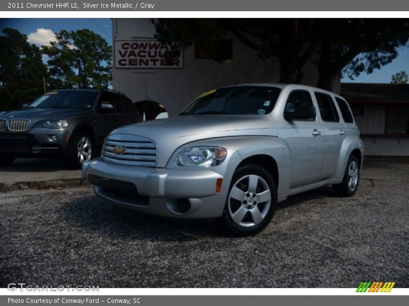 Silver Ice Metallic / Gray 2011 Chevrolet HHR LS