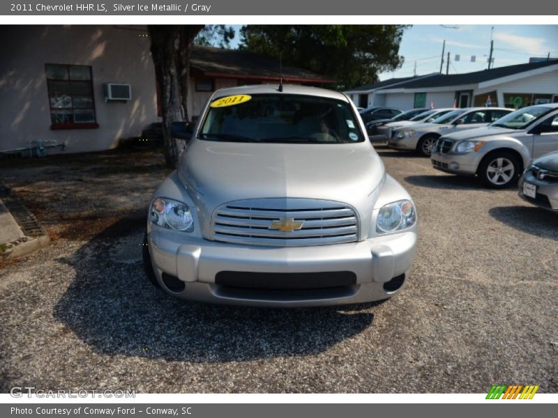 Silver Ice Metallic / Gray 2011 Chevrolet HHR LS
