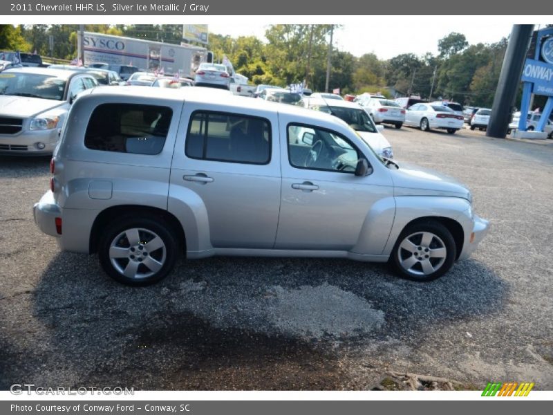 Silver Ice Metallic / Gray 2011 Chevrolet HHR LS