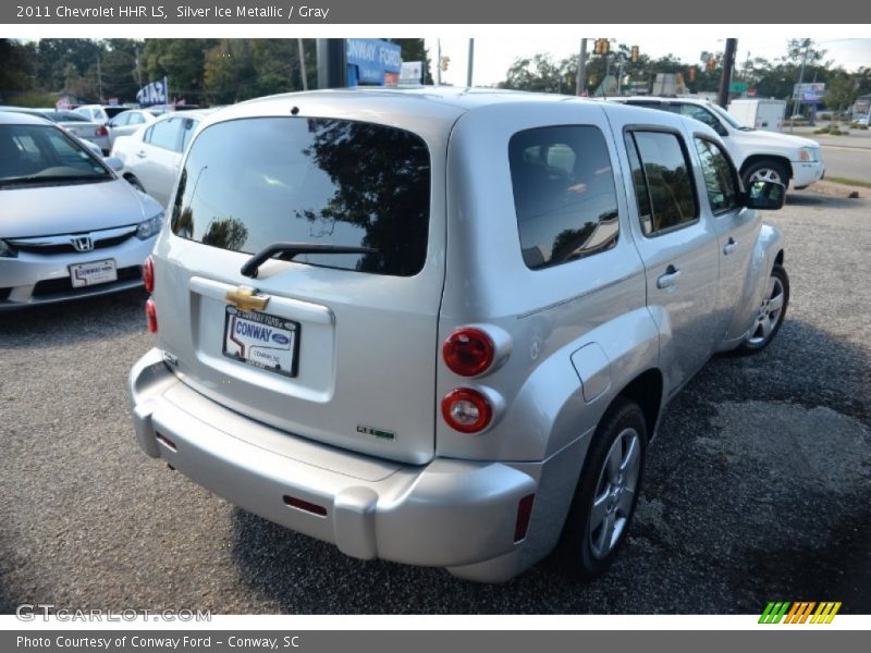 Silver Ice Metallic / Gray 2011 Chevrolet HHR LS