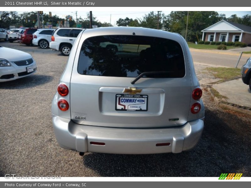 Silver Ice Metallic / Gray 2011 Chevrolet HHR LS