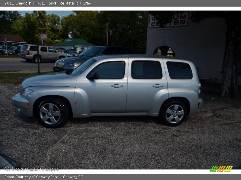 Silver Ice Metallic / Gray 2011 Chevrolet HHR LS