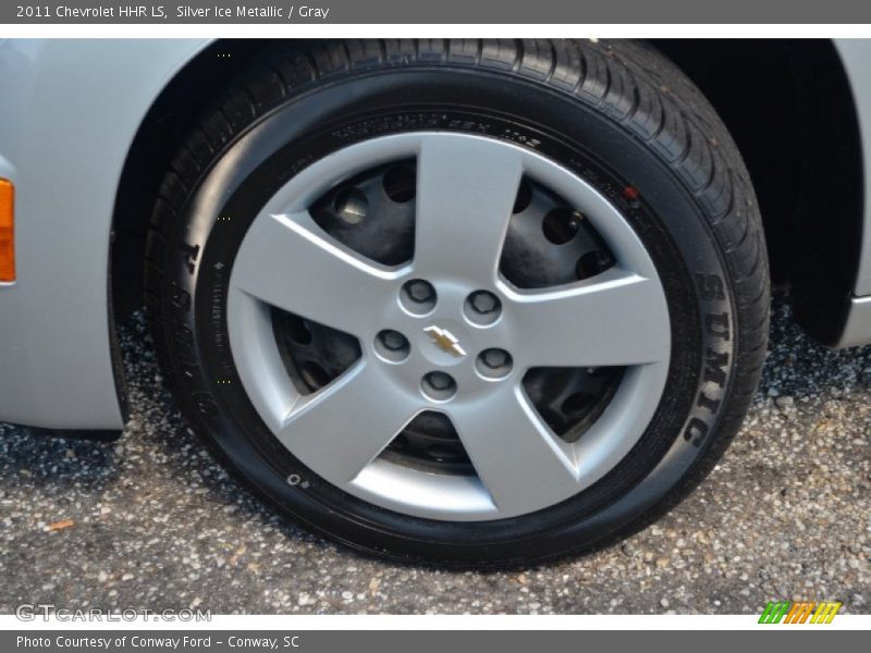 Silver Ice Metallic / Gray 2011 Chevrolet HHR LS