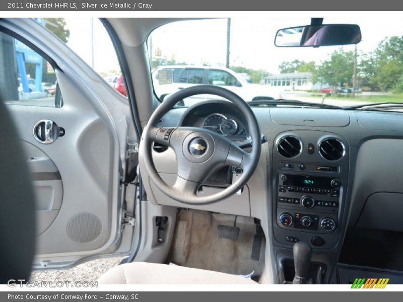 Silver Ice Metallic / Gray 2011 Chevrolet HHR LS