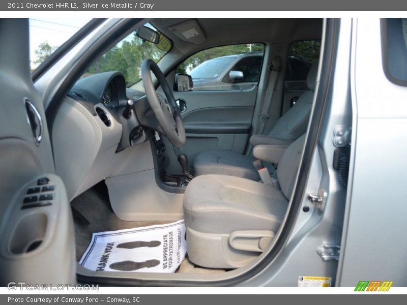 Silver Ice Metallic / Gray 2011 Chevrolet HHR LS