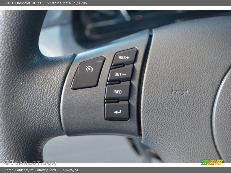 Silver Ice Metallic / Gray 2011 Chevrolet HHR LS