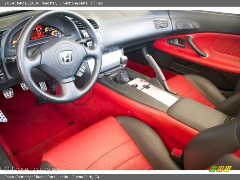 Red Interior - 2004 S2000 Roadster 