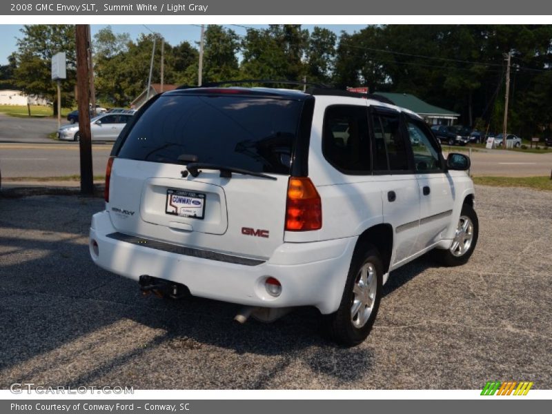 Summit White / Light Gray 2008 GMC Envoy SLT