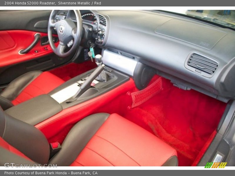  2004 S2000 Roadster Red Interior