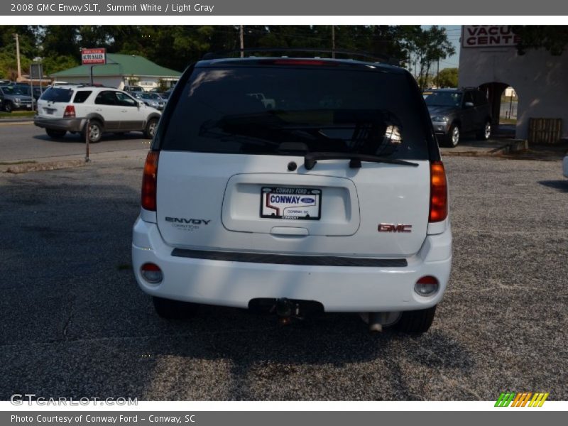 Summit White / Light Gray 2008 GMC Envoy SLT