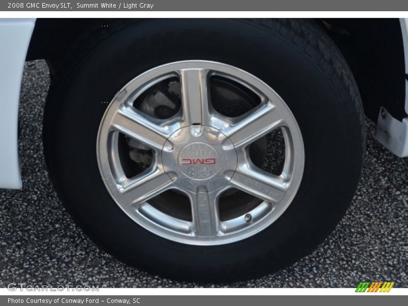 Summit White / Light Gray 2008 GMC Envoy SLT