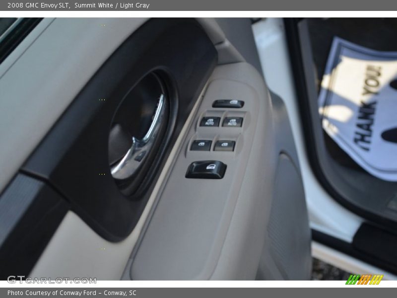 Summit White / Light Gray 2008 GMC Envoy SLT