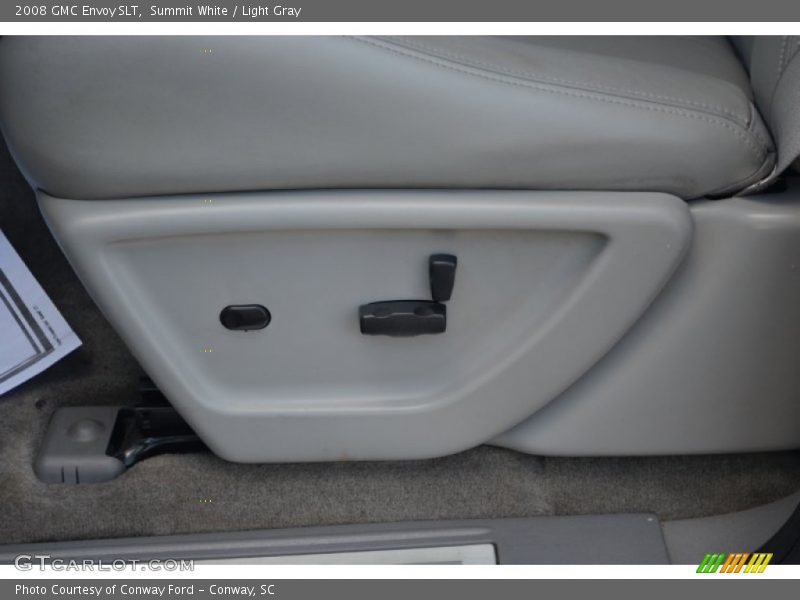Summit White / Light Gray 2008 GMC Envoy SLT